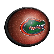 Florida Gators: Pigskin - Oval Slimline Lighted Wall Sign, NCFLGT-140-21