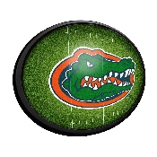 Florida Gators: On the 50 - Oval Slimline Lighted Wall Sign, NCFLGT-140-22