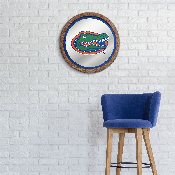 Florida Gators: Logo - Mirrored Barrel Top Mirrored Wall Sign, NCFLGT-245-01