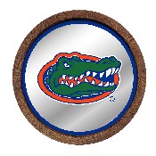 Florida Gators: Logo - Mirrored Barrel Top Mirrored Wall Sign, NCFLGT-245-01