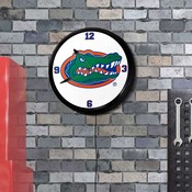 UF Florida Gators 19" LED Team Spirit Clock, FNB-NCFLGT-550