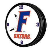 UF Florida Gators 19" LED Team Spirit Clock, FNB-NCFLGT-550