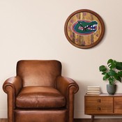 UF Florida Gators 20" Barrel Team Logo Wall Clock FNB-NCFLGT-560