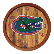 UF Florida Gators 20" Barrel Team Logo Wall Clock FNB-NCFLGT-560