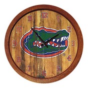 UF Florida Gators 20" Barrel Team Logo Wall Clock FNB-NCFLGT-560