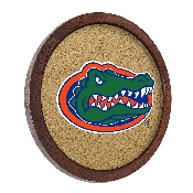 Florida Gators: "Faux" Barrel Framed Cork Board, FNB-NCFLGT-632-01A