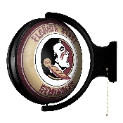 Florida State Seminoles: Original Round Rotating Lighted Wall Sign, NCFSSM-115-01