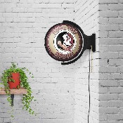 Florida State Seminoles: Original Round Rotating Lighted Wall Sign, NCFSSM-115-01