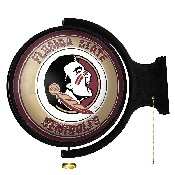 Florida State Seminoles: Original Round Rotating Lighted Wall Sign, NCFSSM-115-01
