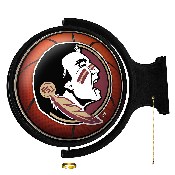 Florida State Seminoles: Basketball - Original Round Rotating Lighted Wall Sign, NCFSSM-115-11