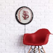 Florida State Seminoles: Baseball - Slimline Lighted Wall Sign, NCFSSM-130-31