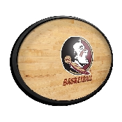 Florida State Seminoles: Hardwood - Oval Slimline Lighted Wall Sign, NCFSSM-140-12