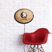 Florida State Seminoles: Hardwood - Oval Slimline Lighted Wall Sign, NCFSSM-140-12