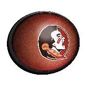 Florida State Seminoles: Pigskin - Oval Slimline Lighted Wall Sign, NCFSSM-140-21