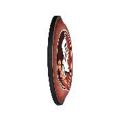 Florida State Seminoles: Pigskin - Oval Slimline Lighted Wall Sign, NCFSSM-140-21