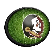 Florida State Seminoles: On the 50 - Oval Slimline Lighted Wall Sign, NCFSSM-140-22