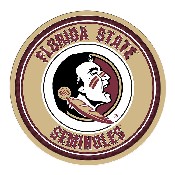Florida State Seminoles: Modern Disc Wall Sign, NCFSSM-230-01