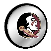 Florida State Seminoles: Modern Disc Mirrored Wall Sign, NCFSSM-235-01