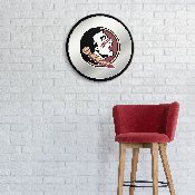 Florida State Seminoles: Modern Disc Mirrored Wall Sign, NCFSSM-235-01
