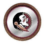 Florida State Seminoles: Mirrored Barrel Top Mirrored Wall Sign, NCFSSM-245-01