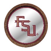 Florida State Seminoles: FSU - Mirrored Barrel Top Mirrored Wall Sign, NCFSSM-245-02