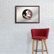Florida State Seminoles: Framed Mirrored Wall Sign 27", AGS-NCFSSM-265-01A
