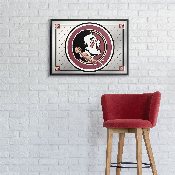 Florida State Seminoles: Team Spirit - Framed Mirrored Wall Sign, NCFSSM-265-02A