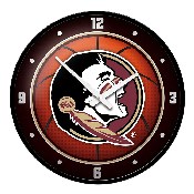 Florida State Seminoles: Basketball - Modern Disc Wall Clock, NCFSSM-510-11