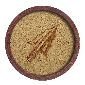 Florida State Seminoles: Arrowhead - "Faux" Barrel Framed Cork Board, FNB-NCFSSM-632-02A