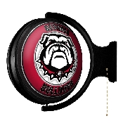 Georgia Bulldogs: Uga - Original Round Rotating Lighted Wall Sign, NCGEOR-115-02