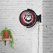 Georgia Bulldogs: Uga - Original Round Rotating Lighted Wall Sign, NCGEOR-115-02
