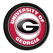 Georgia Bulldogs: Round Slimline Lighted Wall Sign, NCGEOR-130-01