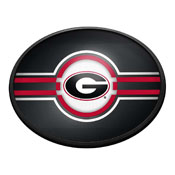Georgia Bulldogs: Oval Slimline Lighted Wall Sign, FNB-NCGEOR-140-01A
