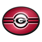Georgia Bulldogs: Oval Slimline Lighted Wall Sign, FNB-NCGEOR-140-01A