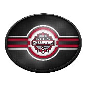 Georgia Bulldogs: National Champions - Oval Slimline Lighted Wall Sign, FNB-NCGEOR-140-99A