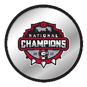 Georgia Bulldogs: National Champions - Modern Disc Mirrored Wall Sign, FNB-NCGEOR-235-99A