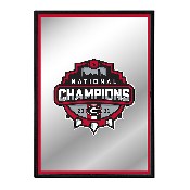 Georgia Bulldogs: National Champions - Framed Mirrored Wall Sign, NCGEOR-275-99A