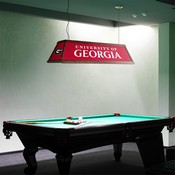Georgia Bulldogs: Premium Wood Pool Table Light, FNB-NCGEOR-330-01A