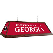 Georgia Bulldogs: Premium Wood Pool Table Light, FNB-NCGEOR-330-01A