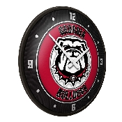 Georgia Bulldogs: Uga - Modern Disc Wall Clock, FNB-NCGEOR-510-02A