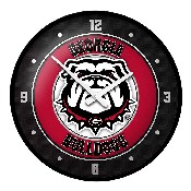 Georgia Bulldogs: Uga - Modern Disc Wall Clock, FNB-NCGEOR-510-02A