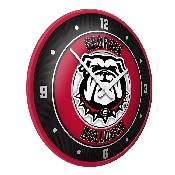 Georgia Bulldogs: Uga - Modern Disc Wall Clock, FNB-NCGEOR-510-02A