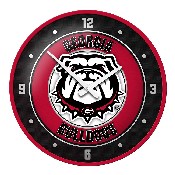 Georgia Bulldogs: Uga - Modern Disc Wall Clock, FNB-NCGEOR-510-02A