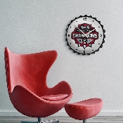 Georgia Bulldogs: National Champions - Bottle Cap Wall Clock, FNB-NCGEOR-540-99A