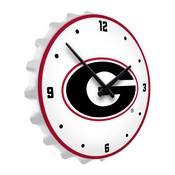 Georgia Bulldogs: Bottle Cap Lighted Wall Clock, NCGEOR-545-01