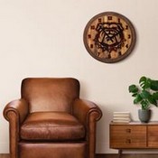 Georgia Bulldogs: Uga - Branded "Faux" Barrel Top Wall Clock, NCGEOR-560-05