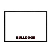 Georgia Bulldogs: Framed Dry Erase Wall Sign, FNB-NCGEOR-613-01A
