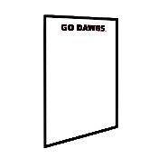 Georgia Bulldogs: Go Dawgs - Framed Dry Erase Wall Sign, FNB-NCGEOR-613-02A