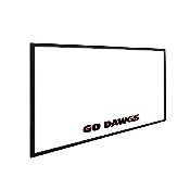 Georgia Bulldogs: Go Dawgs - Framed Dry Erase Wall Sign, FNB-NCGEOR-613-02A