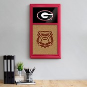 Georgia Bulldogs: Dual Logo - Cork Note Board, FNB-NCGEOR-640-02A